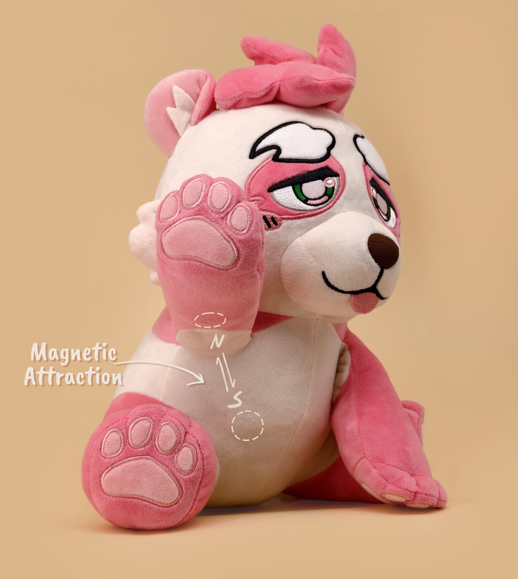 Pink Panda Alex Plush