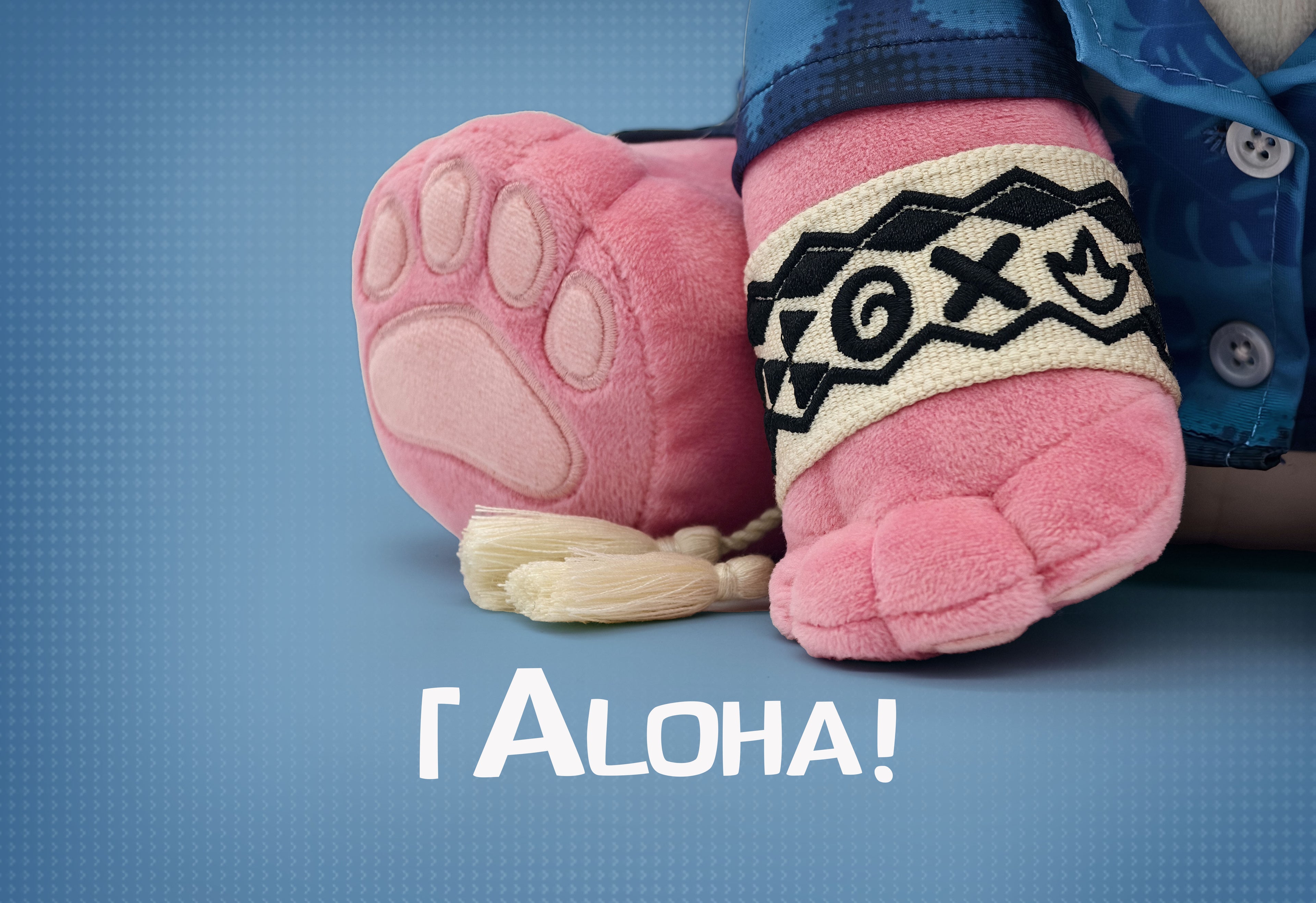 Pink Panda Alex Plush